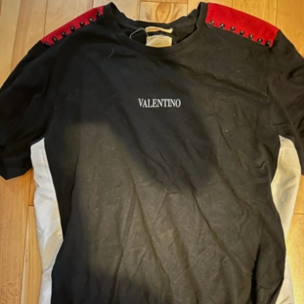 Valentino T-Shirt Authentic With Studs Men's